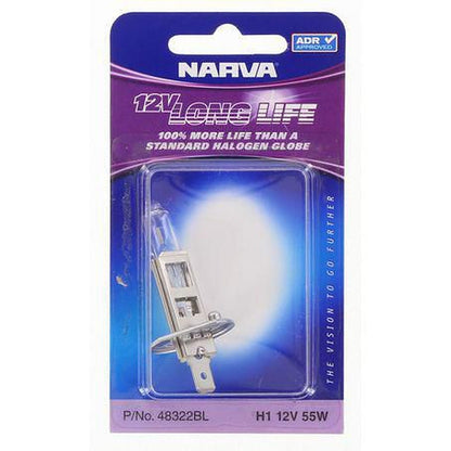 Narva H1 Globe P14.5S Long Life 12V 55W 48322BL
