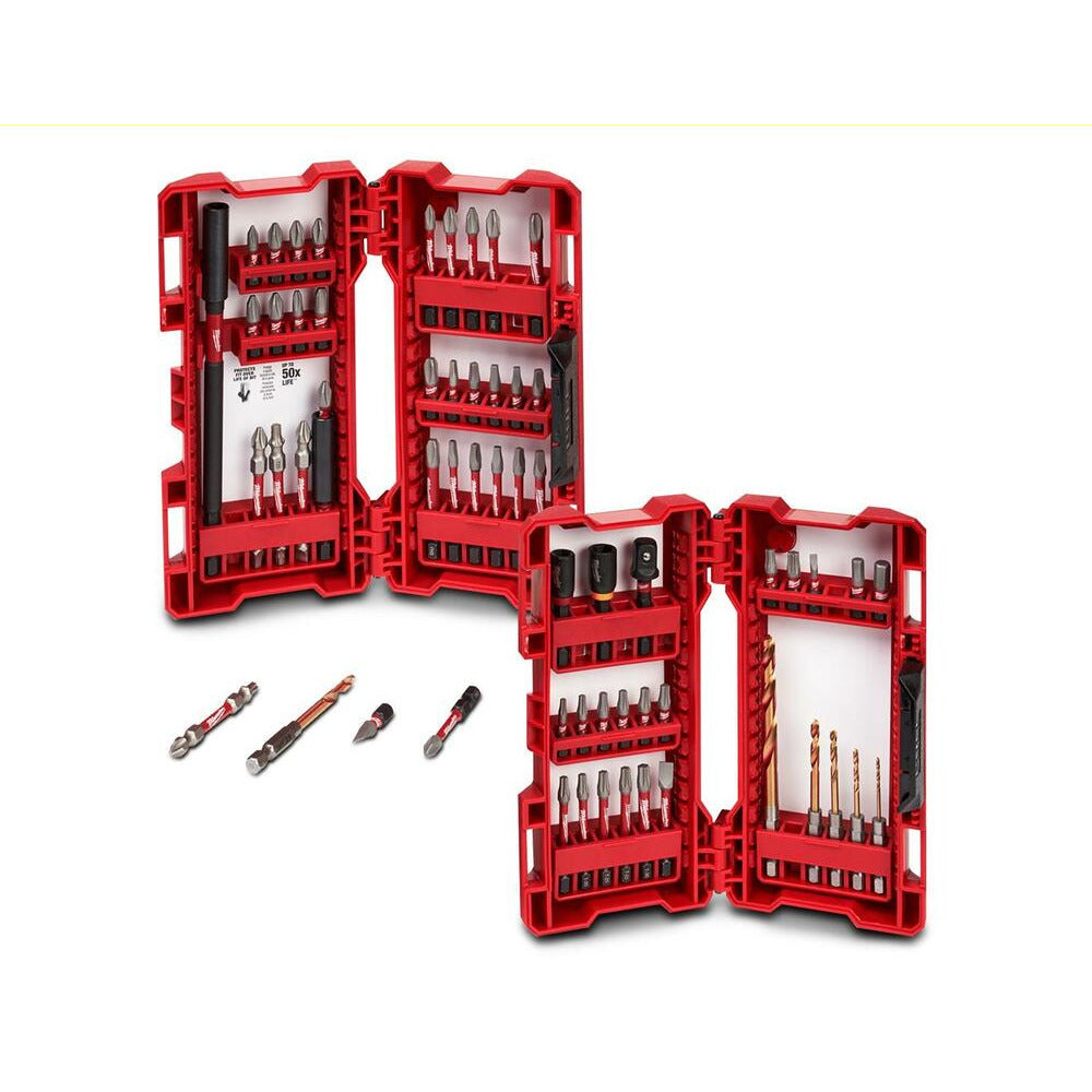 Milwaukee 48324029 60pce Shockwave Impact Drill & Driver Bit Set