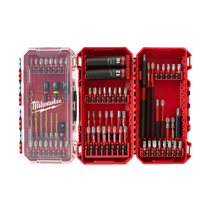 Milwaukee SHOCKWAVE 75PC Drill Drive and Fastening Set