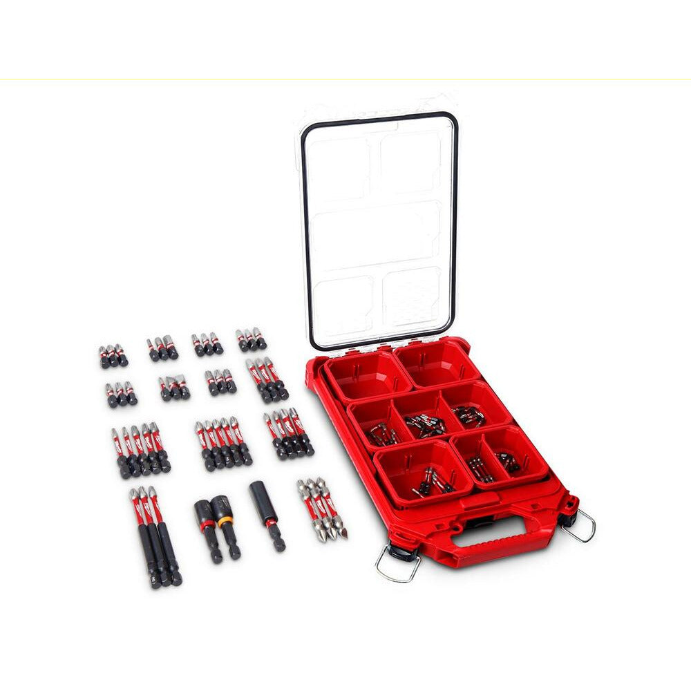 Milwaukee 48324050 100pce SHOCKWAVE PACKOUT Impact Driver Bit Set