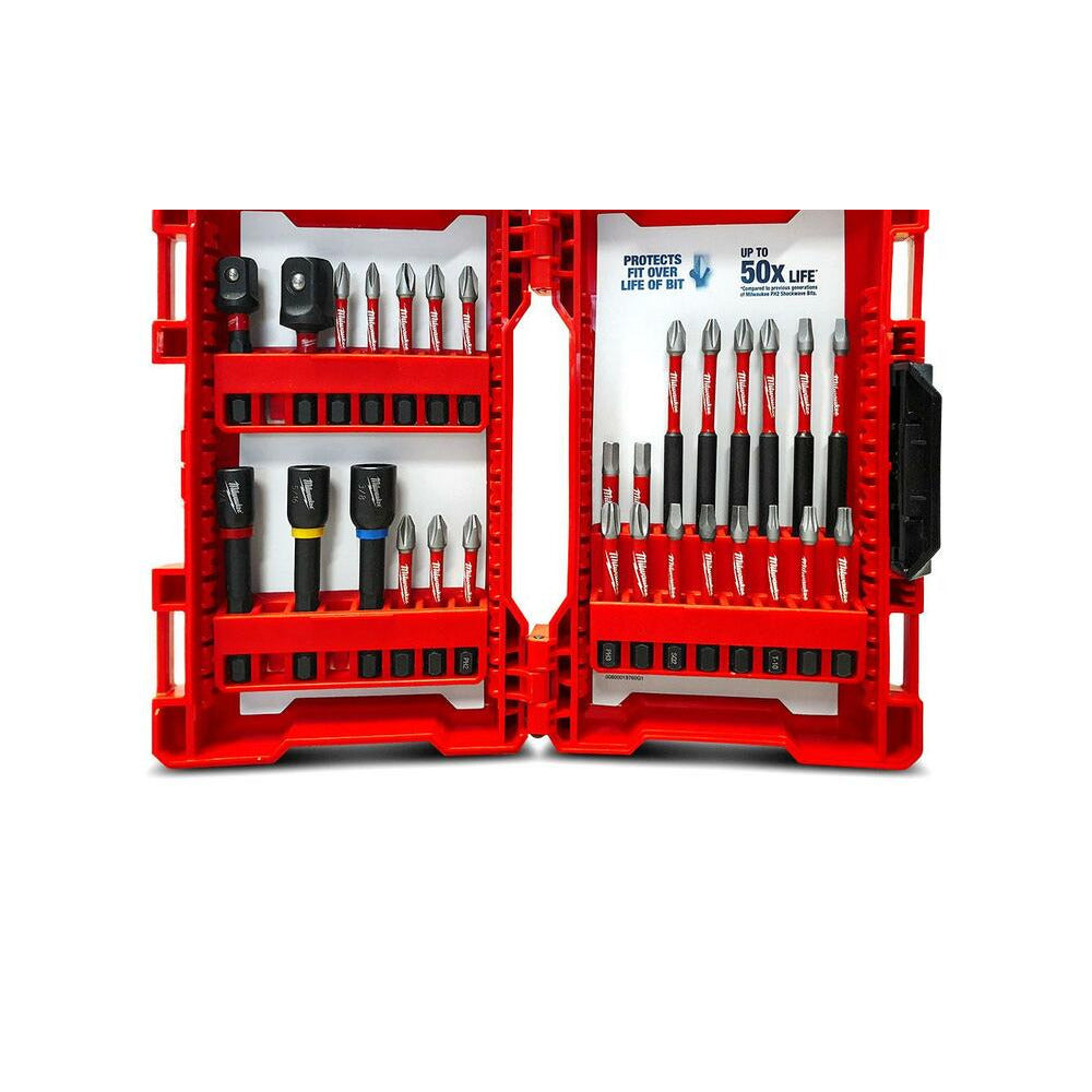 Milwaukee 48324081 29pce SHOCKWAVE Impact Driver Drill Bit Set
