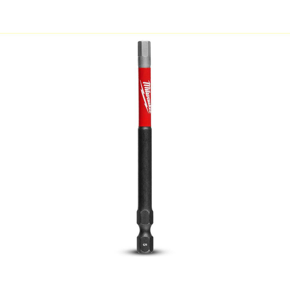 Milwaukee 48324553 89mm (3-1/2") SHOCKWAVE Hex 5mm Power Bit