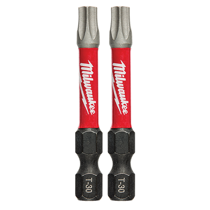 Milwaukee SHOCKWAVE Power Bit Torx T30 50mm (2in) 2Pk