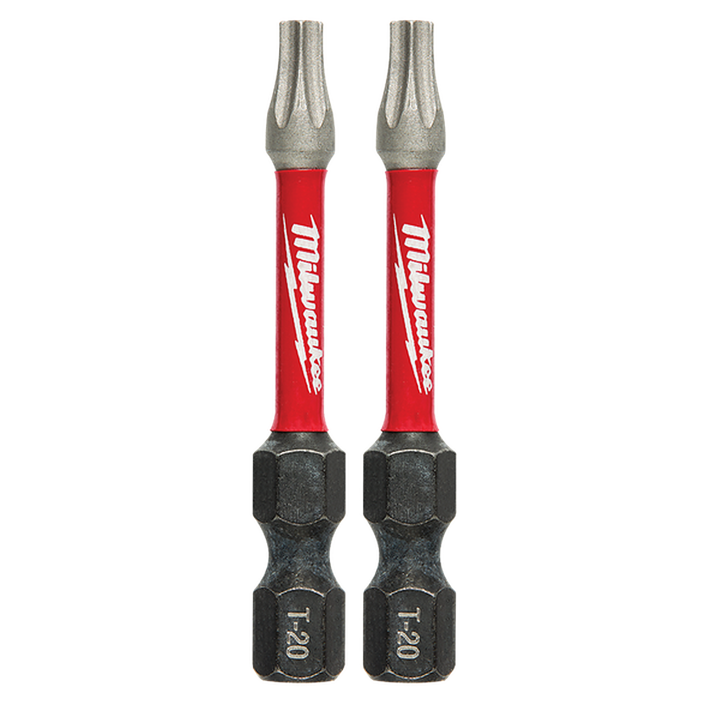 Milwaukee SHOCKWAVE Power Bit Torx T20 50mm (2in) 2Pk