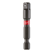 Milwaukee SHOCKWAVE Power Bit Socket Adapter 1/4in Hex to 1/4in Square