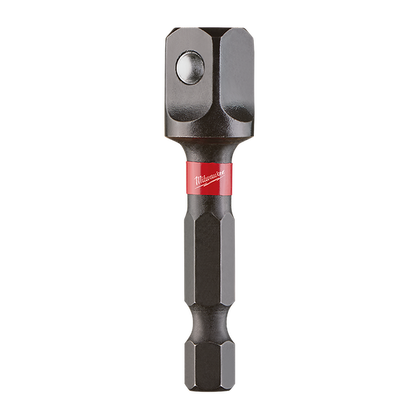 Milwaukee SHOCKWAVE Power Bit Socket Adapter 1/4in Hex to 3/8in Square