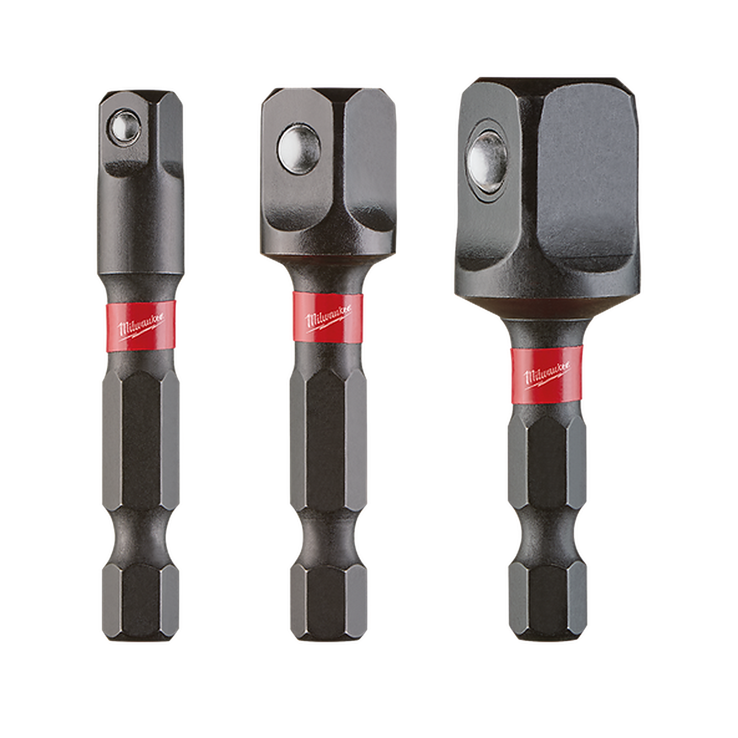 Milwaukee SHOCKWAVE Power Bit Socket Adapter 3Pc Set