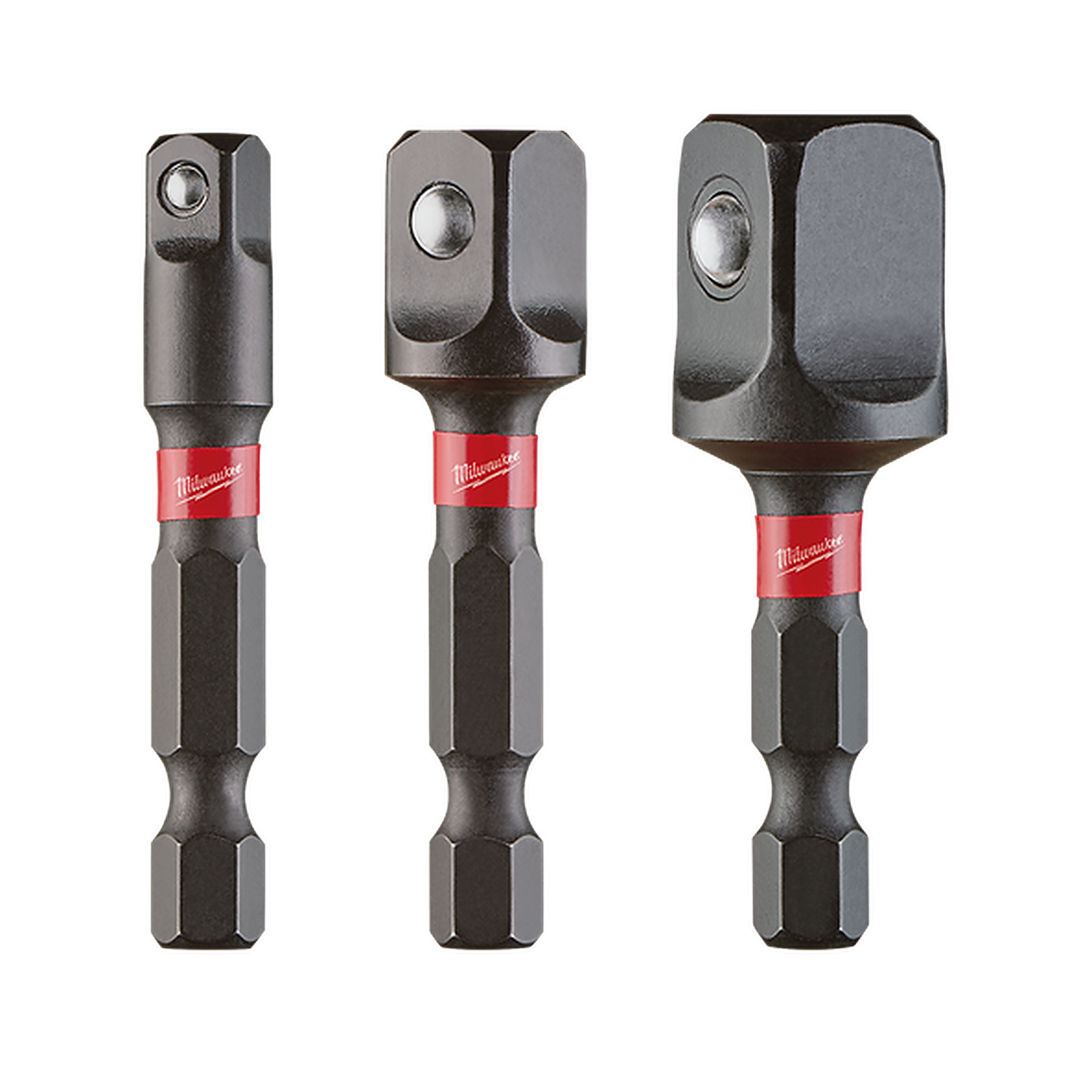 Milwaukee SHOCKWAVE Power Bit Socket Adapter 3Pc Set