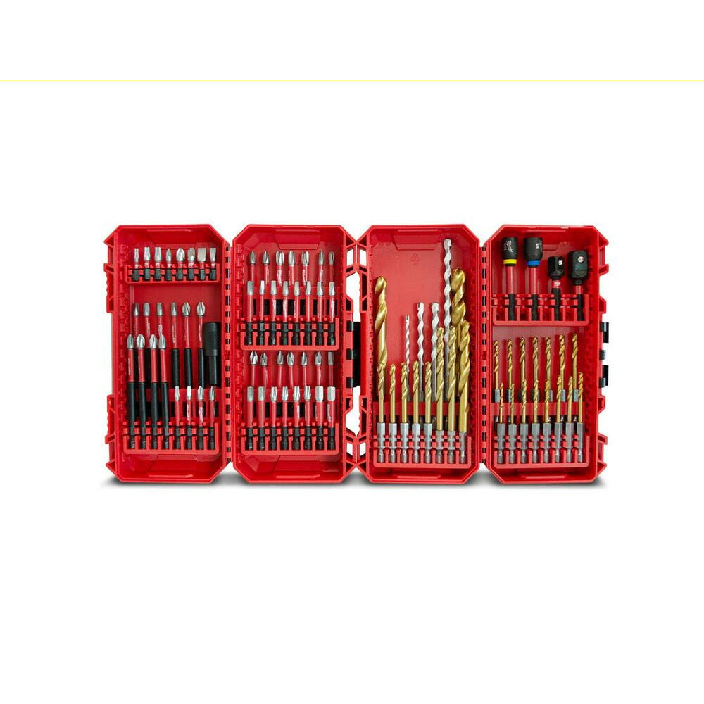 Milwaukee 48325105 86pce SHOCKWAVE Comprehensive Drill and Driver Bit Set