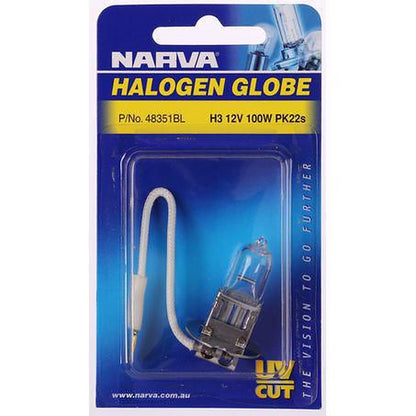 Narva H3 Globe Pk22S 12V 100W 48351BL