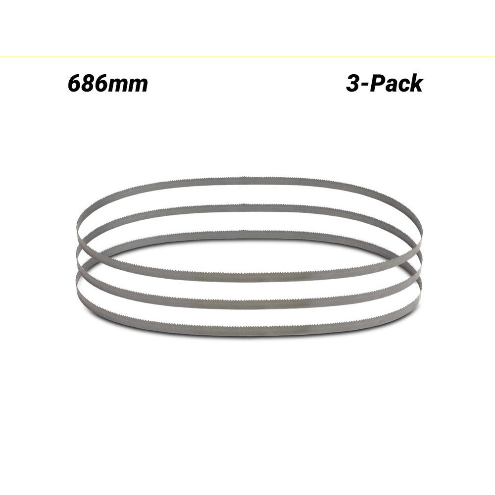 Milwaukee 48390711 3-Pack 686mm Sub Compact Extreme Thin Metal Bandsaw Blades