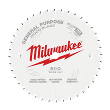 Milwaukee 210mm (8-1/4in) 60T Wood Circular Saw Blade Ultra Fine Finish 48408824