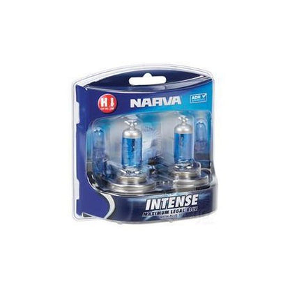 Narva H1 Globe P14.5S Intense Blue 12V 55W 2 Pce 48470BL2
