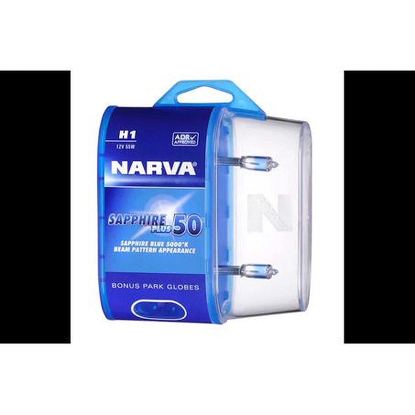 Narva H1 Globe 12V 55W Sapphire Plus 50 2 Pce 48520BL2