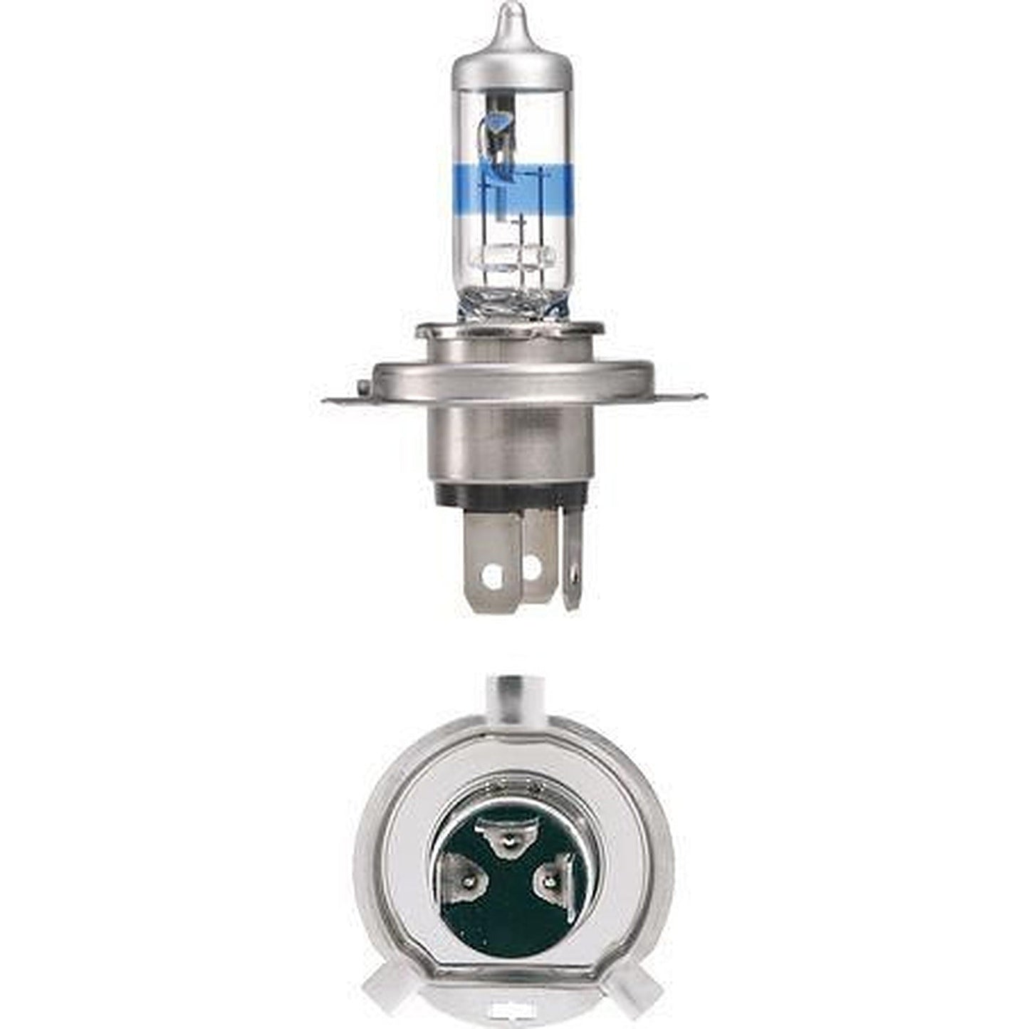 Narva H4 Headlight Bulb Platinum Plus 12V 60/55W 2 Pce 48542BL2