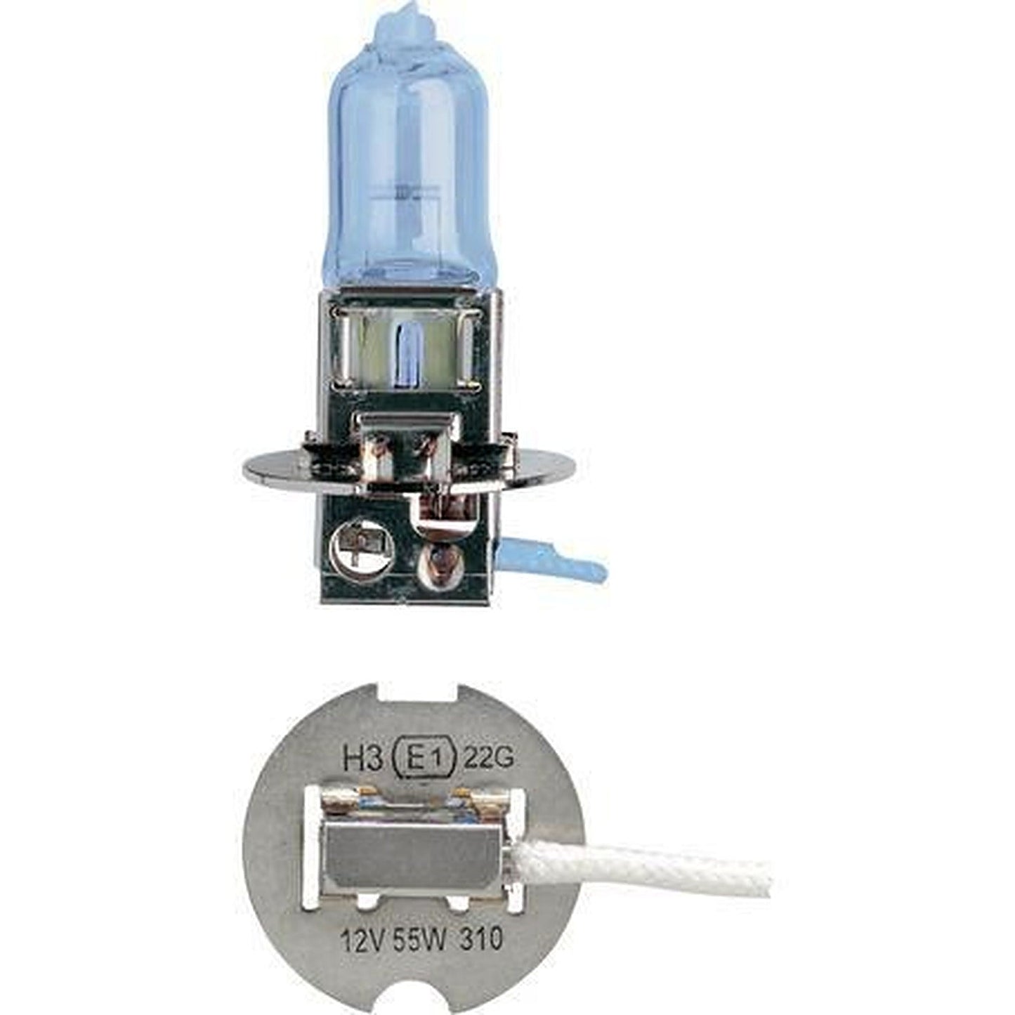 Narva H3 Globe Pk22S Arctic Blue 12V 55W 48633BL