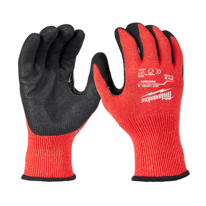 Milwaukee Cut Level 3C Nitrile Dipped Gloves