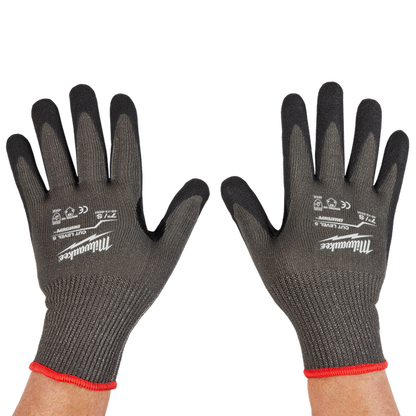 Milwaukee Cut Level 5E Nitrile Dipped Gloves