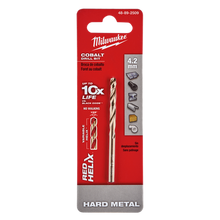 Milwaukee Red Helix Cobalt Drill Bit 4.2mm