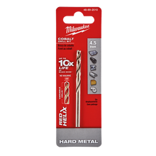 Milwaukee Red Helix Cobalt Drill Bit 4.5mm 48892510