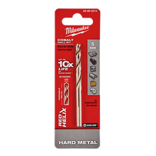 Milwaukee Red Helix Cobalt Drill Bit 5mm 48892512