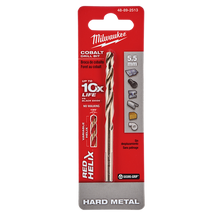 Milwaukee Red Helix Cobalt Drill Bit 5.5mm 48892513