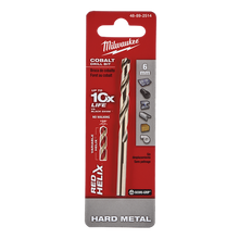 Milwaukee Red Helix Cobalt Drill Bit 6mm 48892514