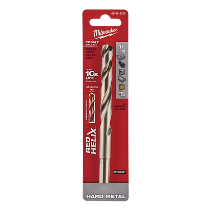 Milwaukee Red Helix Cobalt Drill Bit 11mm