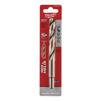 Milwaukee Red Helix Cobalt Drill Bit 13mm