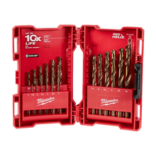 Milwaukee Red Helix Cobalt Drill Bit Set 19Pc