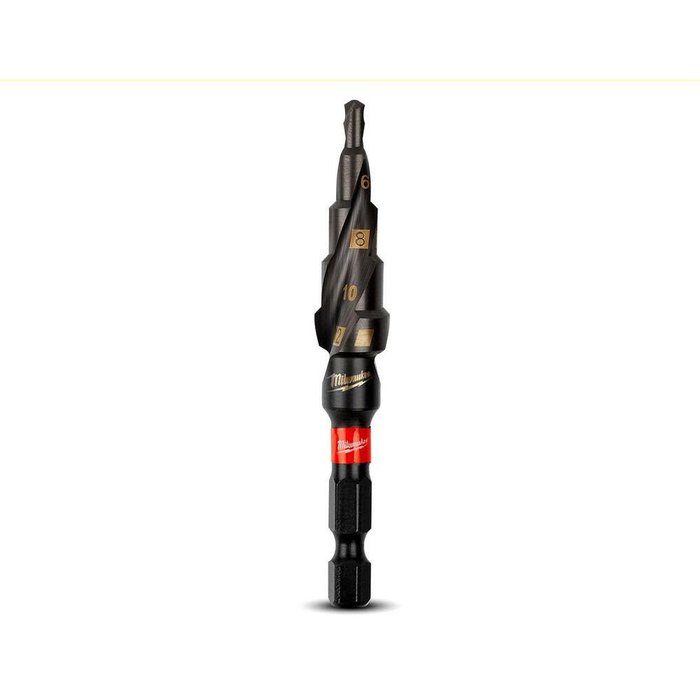 Milwaukee 48899262 Shockwave Metric 4-12mm 5 Hole Step Drill Bit