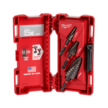 Milwaukee SHOCKWAVE Step Bit Set 3Pc