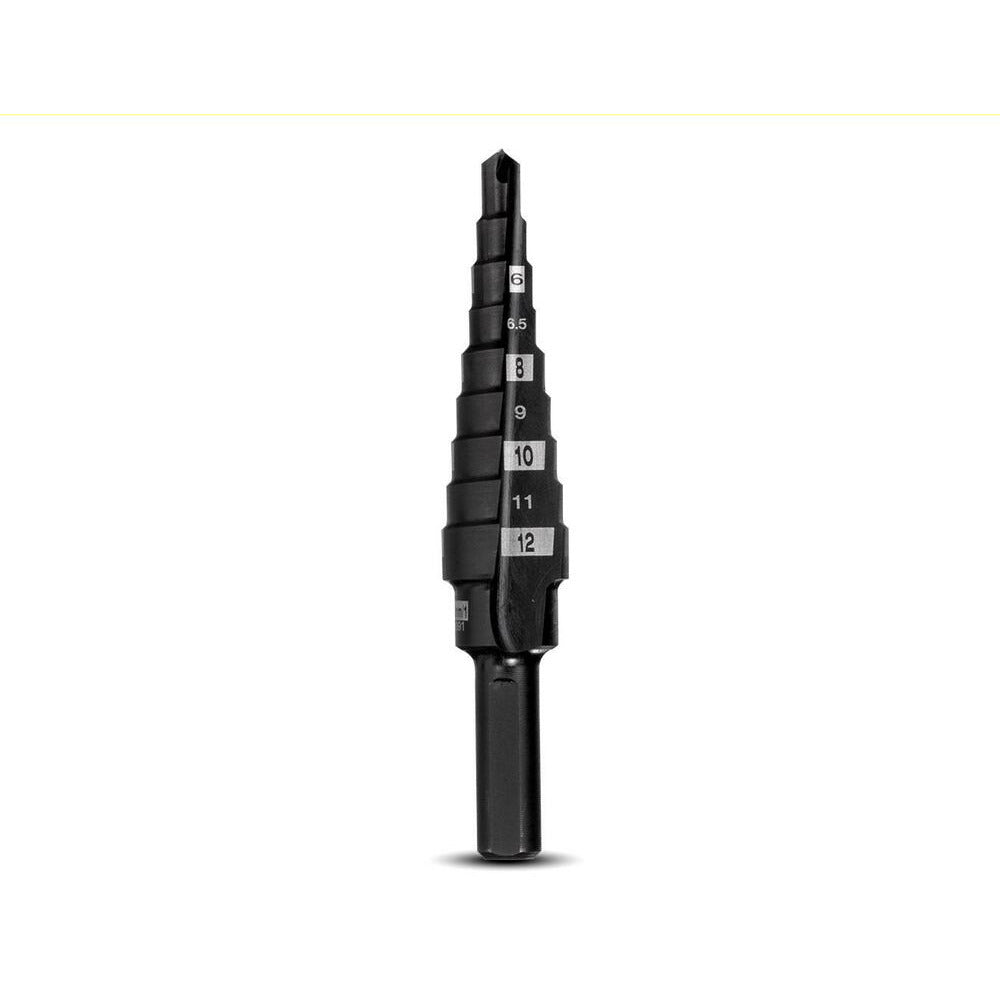 Milwaukee 48899301 4mm - 12mm 9-Hole Metric Step Drill Bit