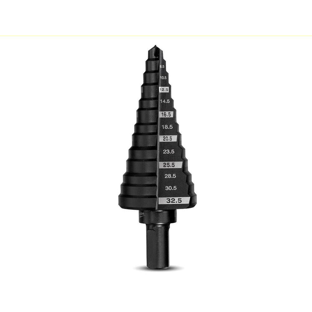 Milwaukee 48899332 M6 - M32 13-Hole Metric Step Drill Bit