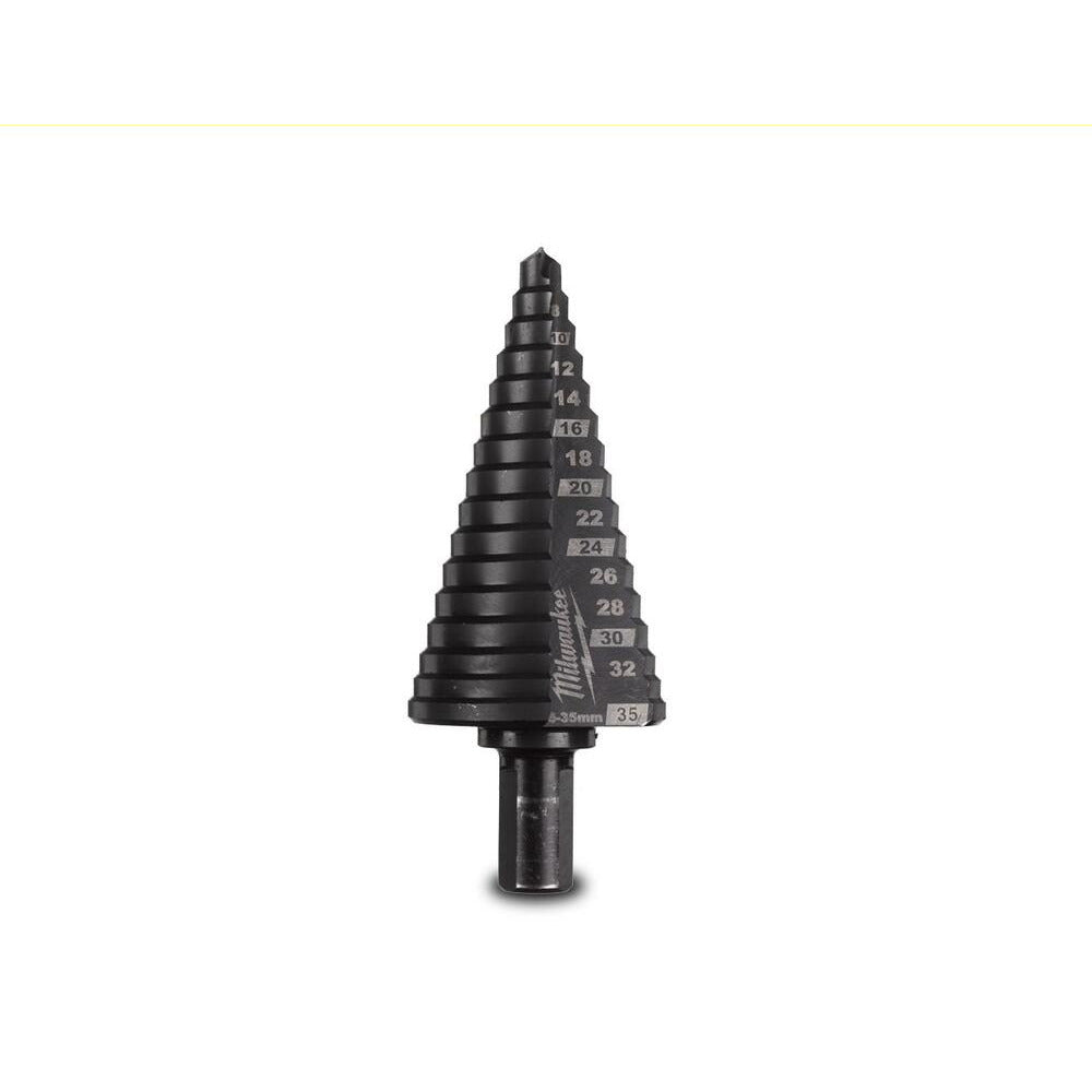 Milwaukee 48899395 6mm - 35mm M35 Cobalt AlCrN Step Drill Bit