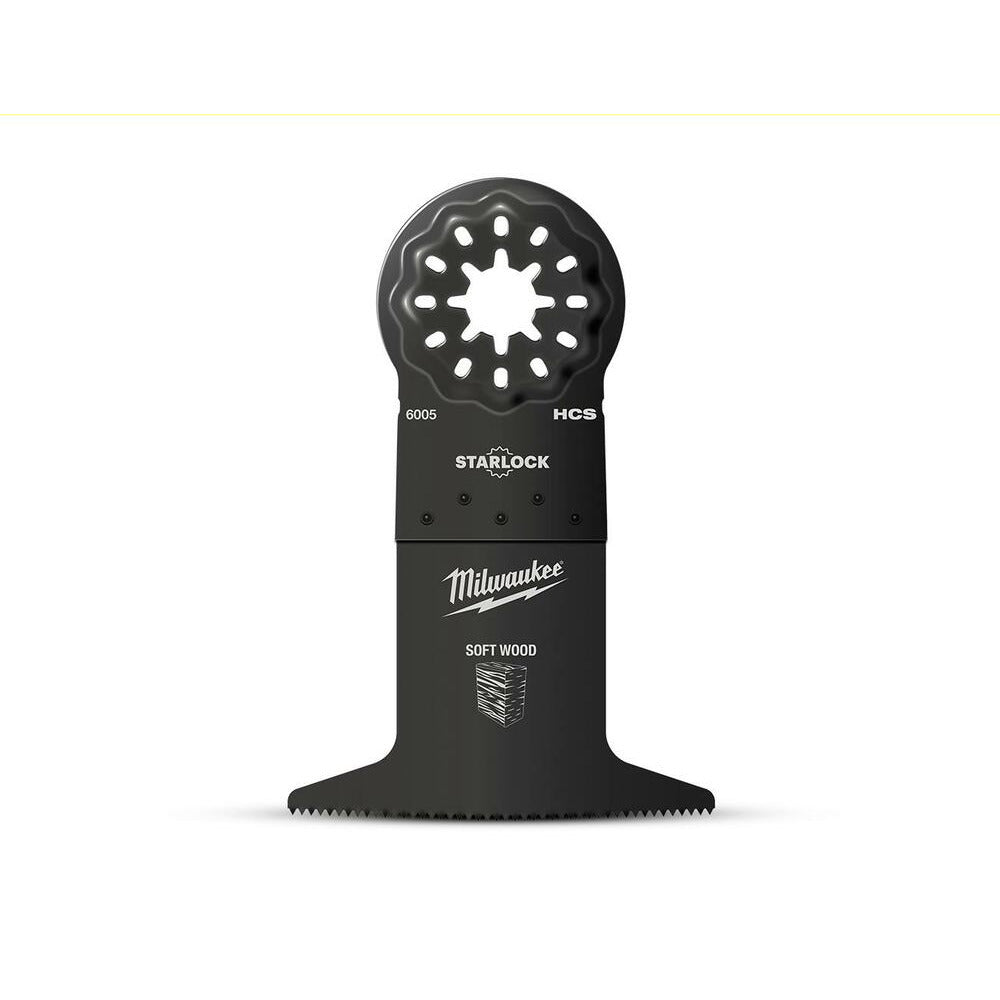 Milwaukee 48906005 63.5mm (2-1/2) Starlock High Carbon Steel Wood Blade