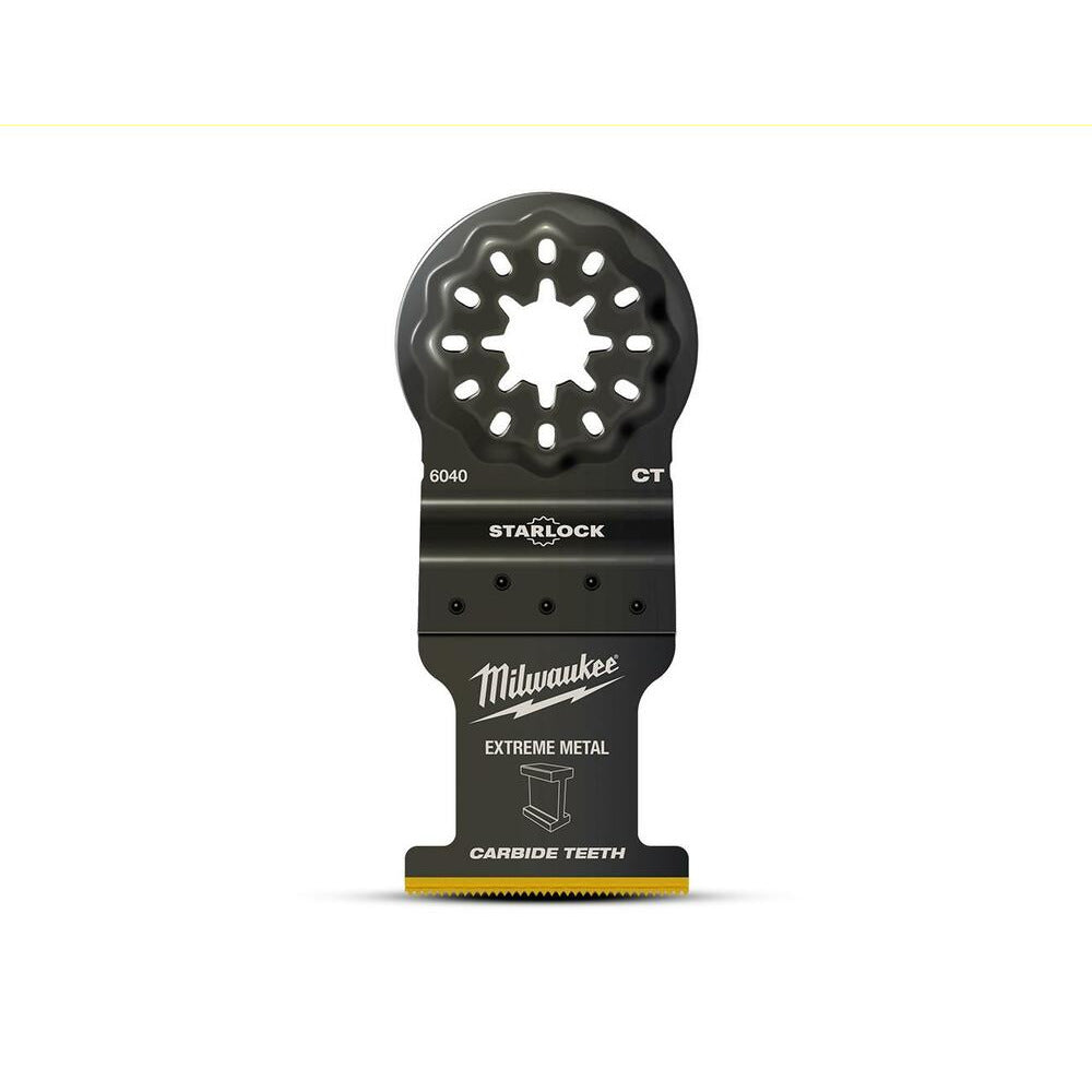 Milwaukee 48906040 35mm (1-3/16) Starlock Titanium Enhanced Carbide Teeth Blade
