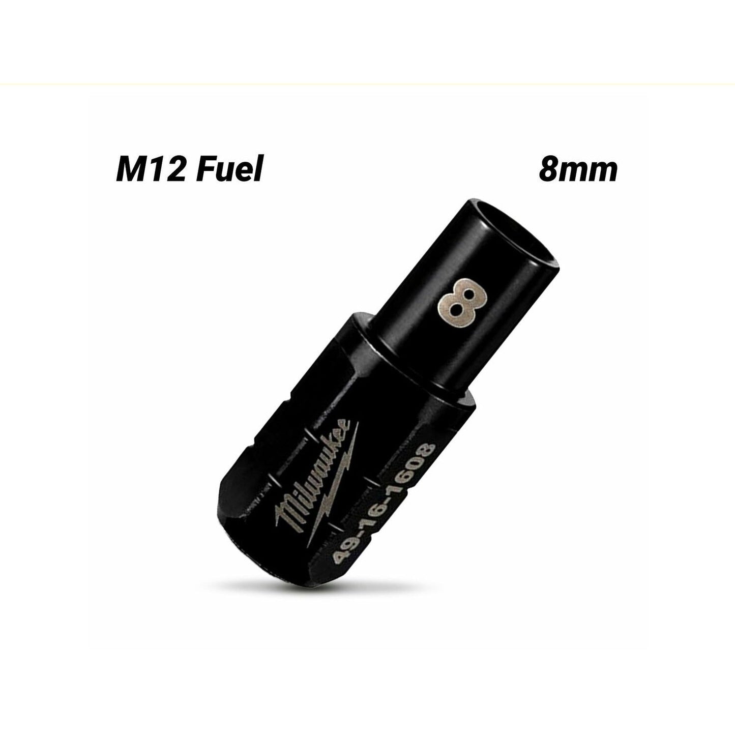 Milwaukee 49161608 M12 FUEL 8mm Insider Pass-Through Ratchet Socket