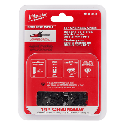 Milwaukee 14in (356mm) Chainsaw Chain