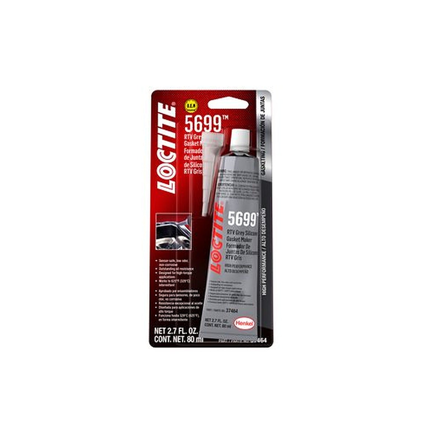 Loctite SI 5699 Silicone Grey 80ml 491982