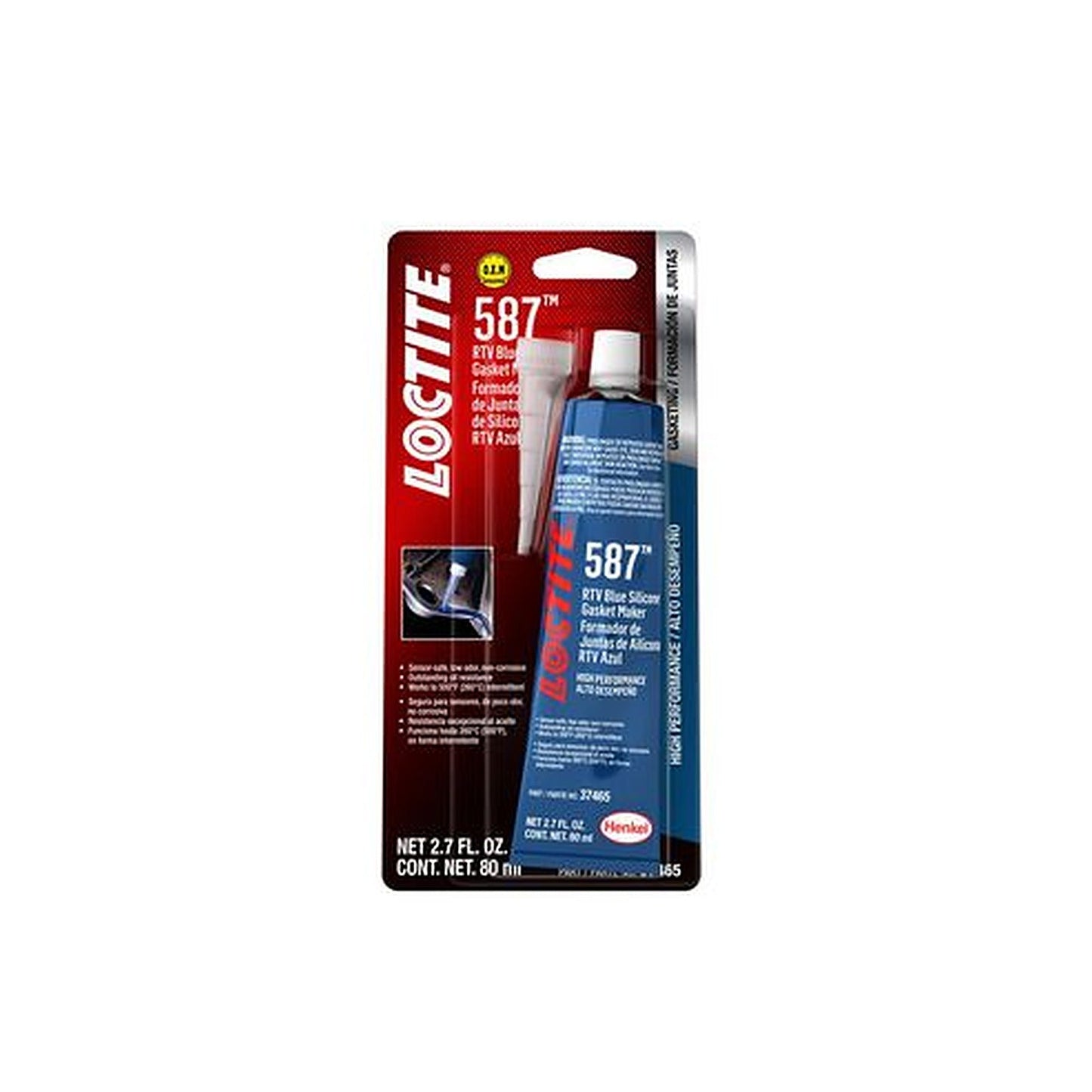 Loctite SI 587 Silicone Blue 80ml 491983