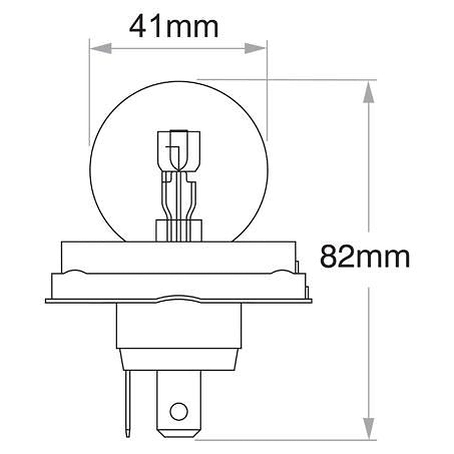 Narva R2 P45t-41 Globe 12V 45/40W 49211