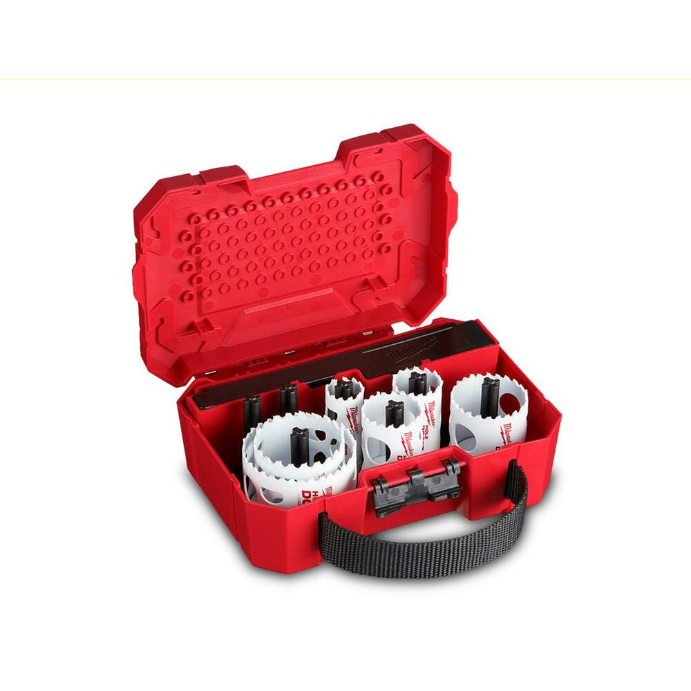 Milwaukee 49224095 10pce HOLE DOZER Electricians Hole Saw Kit