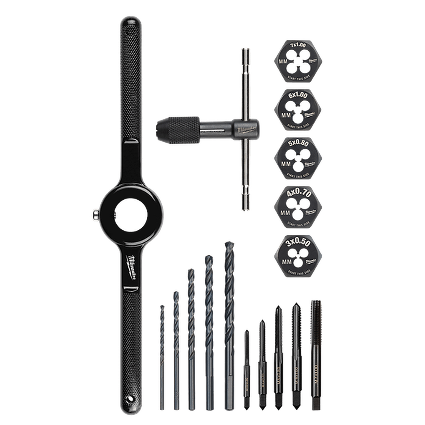 Milwaukee Metric Tap and Die 17PC Set