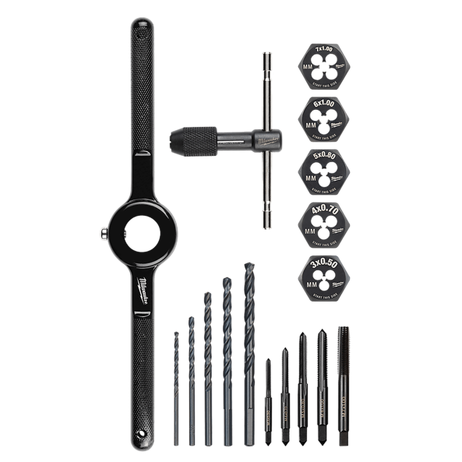 Milwaukee Metric Tap and Die 17PC Set
