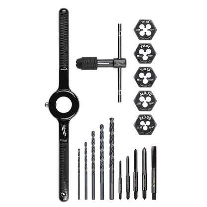 Milwaukee Metric Tap and Die 17PC Set