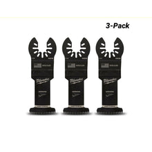 Milwaukee 49251133 3-Pack 35mm (1 3/8") OPEN-LOK Japanese Tooth Hardwood Blade
