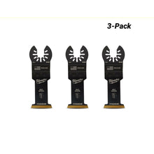 Milwaukee 49251233 3-Pack 35mm (1 3/8") OPEN-LOK Titanium Enhanced Bi-Metal Multi-Material Blade