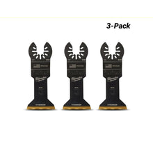 Milwaukee 49251263 3-Pack 45mm (1 3/4") OPEN-LOK Titanium Enhanced Bi-Metal Metal Blade