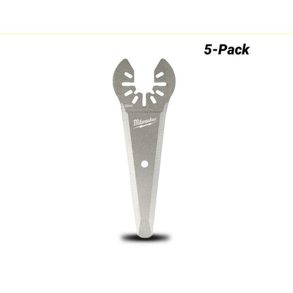 Milwaukee 49252241 5-Pack Open-Lok Tapered Sealant Cutting Blade